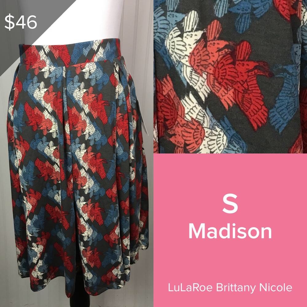S Madison Skirt BNWT LuLaRoe